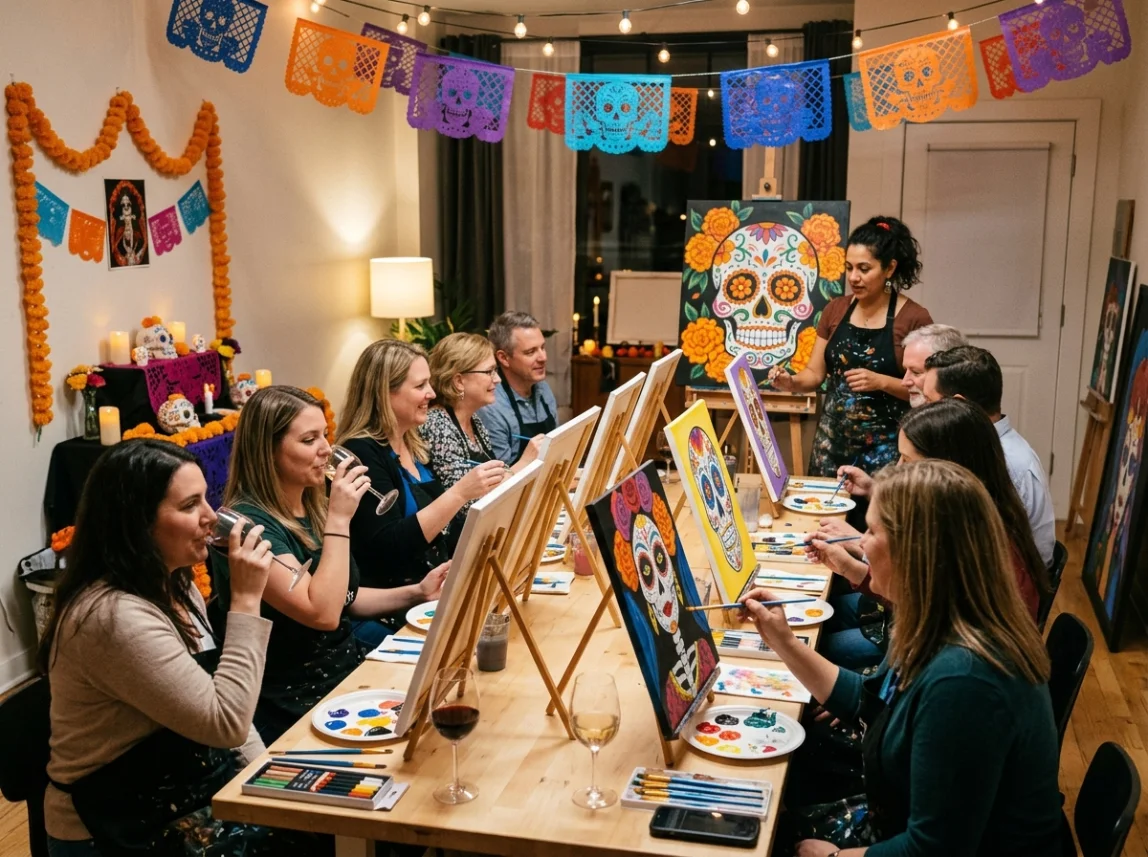 Day of the Dead Paint Date
